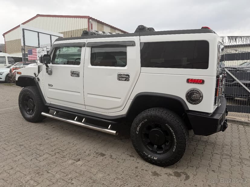 🇺🇸-Hummer H2 6.0 V8 VORTEC-WHITE-CHOME-FUNKCNI STAV-🇺🇸