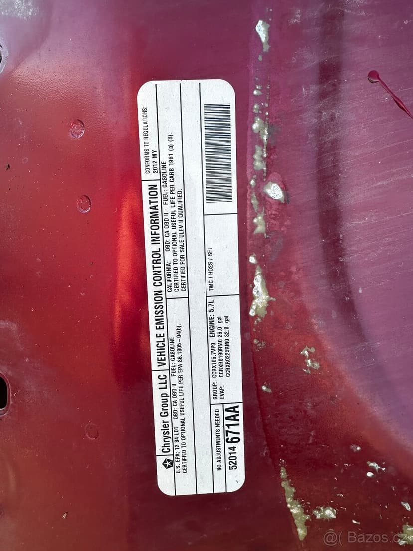 Kapota dodge durango