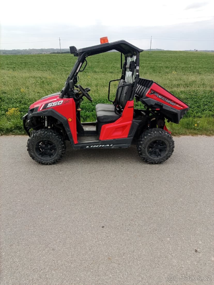 Prodám utv čtyřkolka linhai 550 t boss