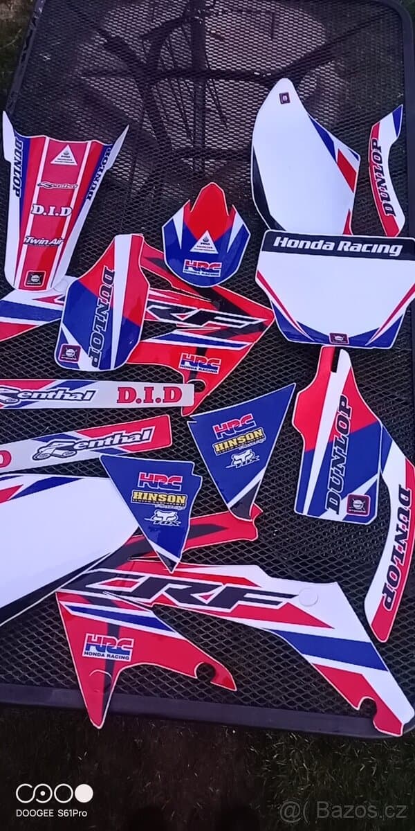 Honda CRF450X sada polepu