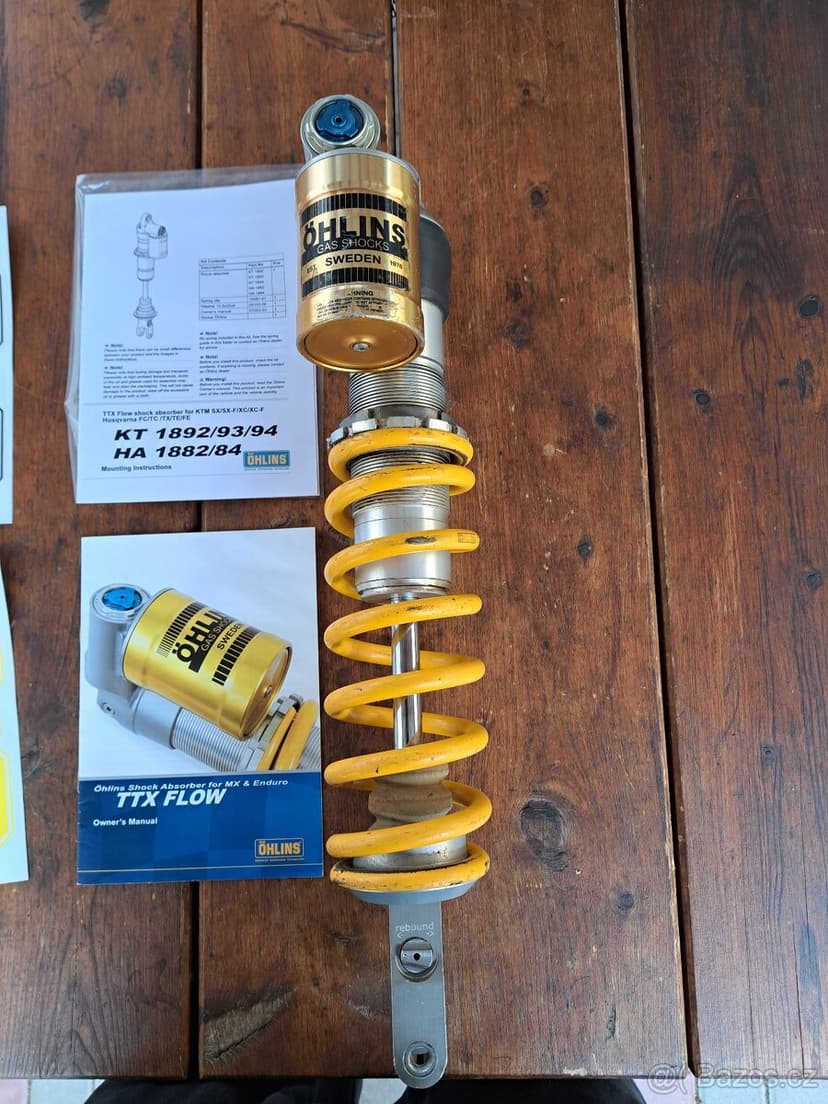 Zadní tlumič Ohlins TTX Flow KTM Husqvarna Gas Gas