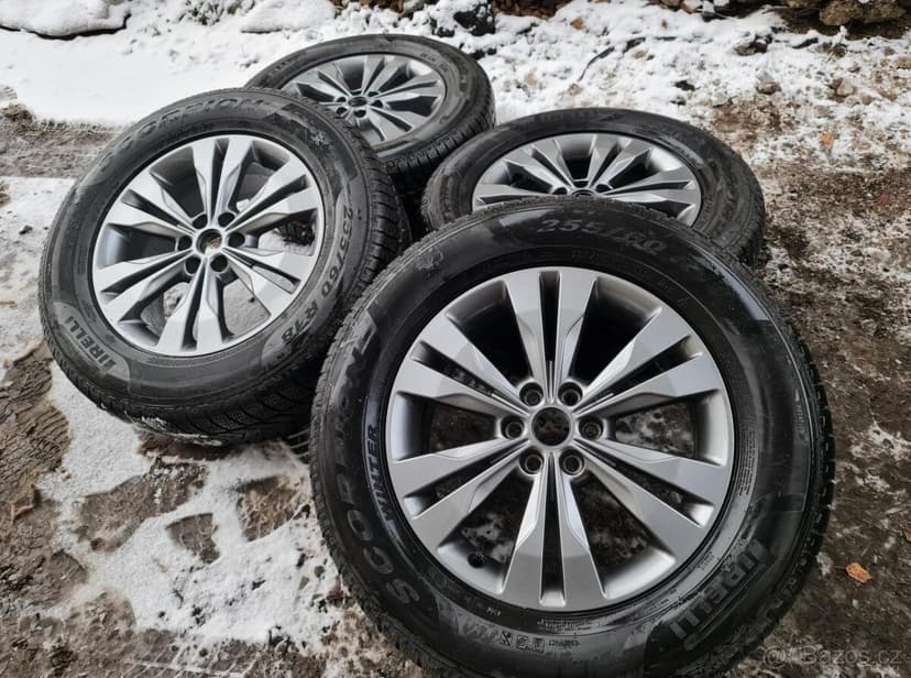 zimní Alu kola Mercedes X-Class W470 – 18" originál sada Pr