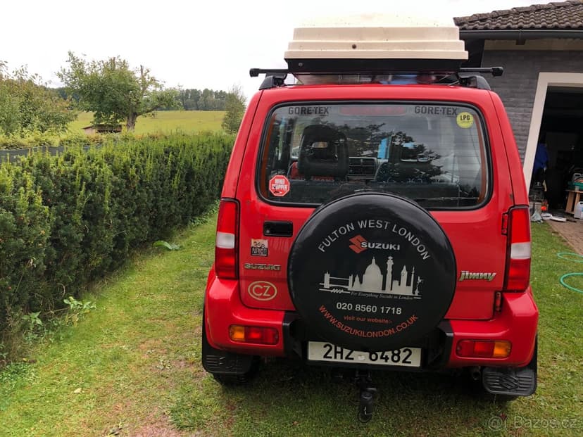 Suzuki Jimny na plyn