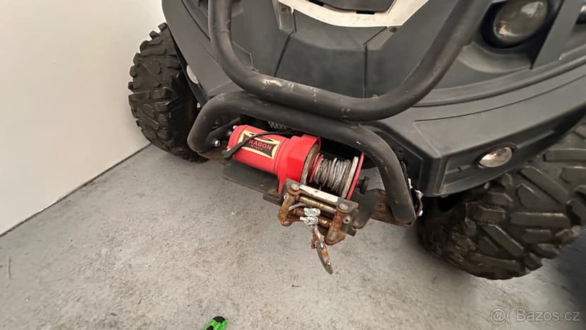 ČTYŘKOLKA LINHAI 400 4x4 + RADLICE A KUFRY