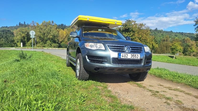 VW Touareg 2.5 TDI R5 – Offroad ready, manuál, po STK