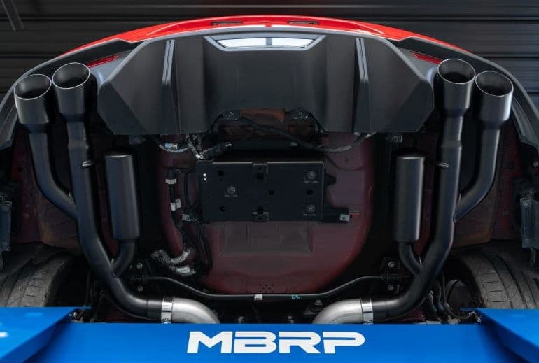 Vyfuk Mustang cupe 2015-2023 MBPR 4 koncovky