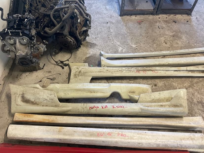 Prodám laminátové spoilery na různé druhy aut