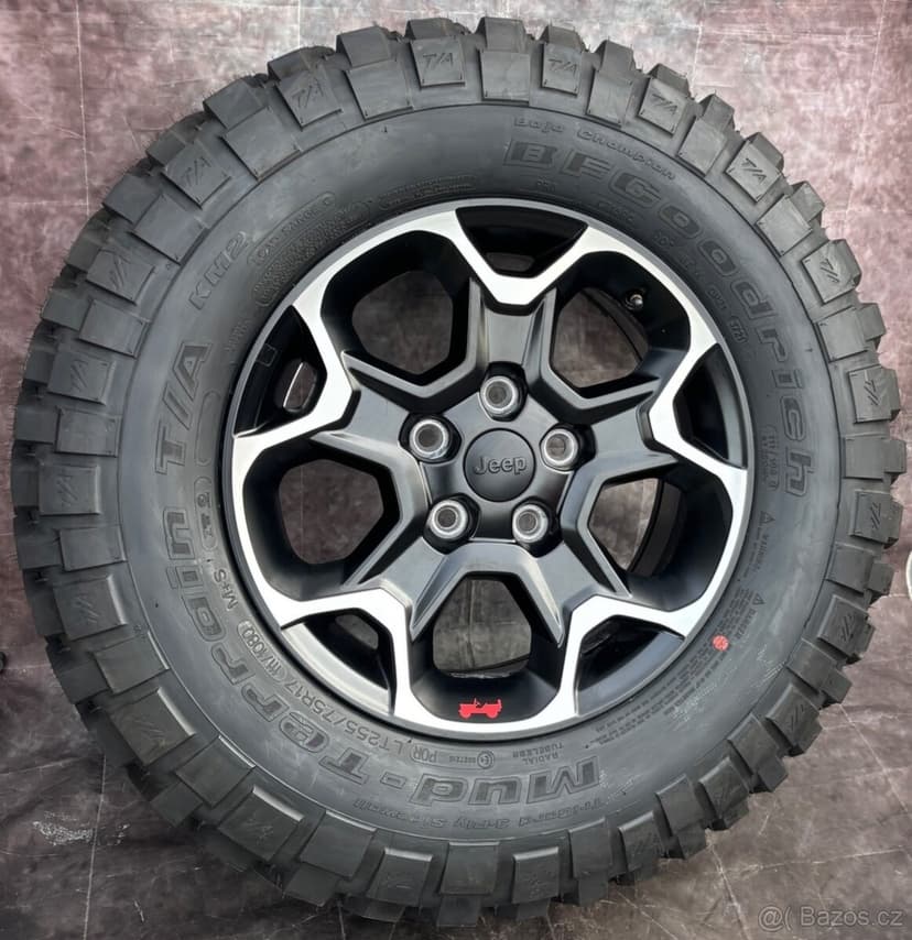 Originální alu kola Jeep 255/75/17