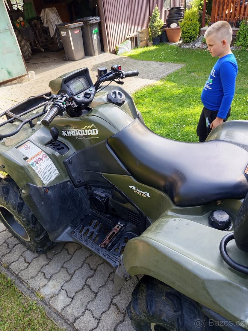 Vymením Suzuki king Quad 700 za Zetor