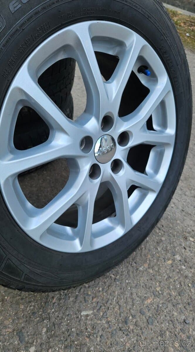 Originální ALU kola Jeep Cherokee, Compass R17 5x1