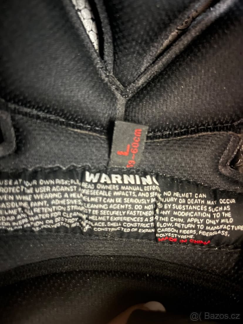 Motocross helma Fox velikosti L 53-60cm