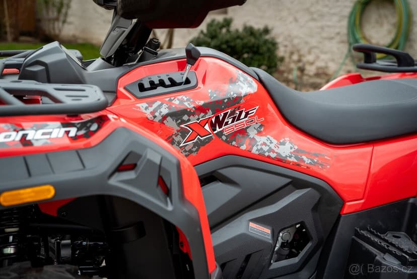 Loncin Xwolf 550i / 2025 / záruka / KUFR