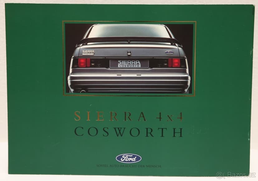 Prospekty Ford Sierra 4x4 Cosworth (1989)