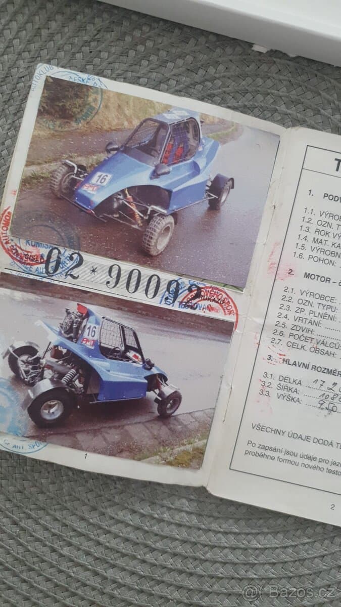 Prodám racer buggy 125
