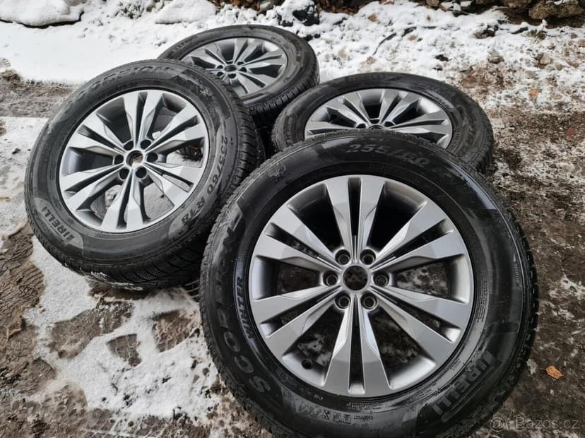 zimní Alu kola Mercedes X-Class W470 – 18" originál sada Pr