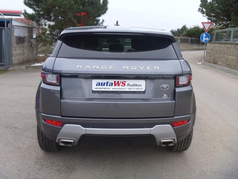 LAND ROVER RANGE ROVER EVOQUE 2.0 TD4 110kW 1.MAJITEL KŮŽE