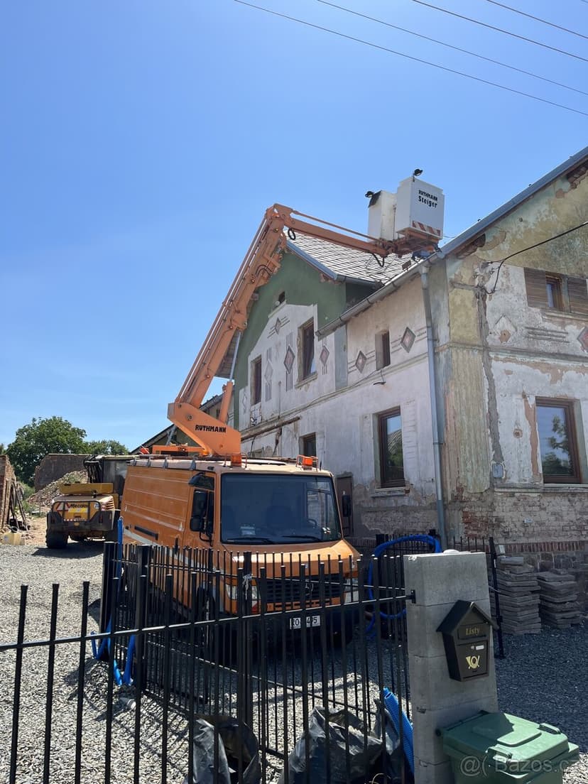 Plošina s regály mercedes Vario