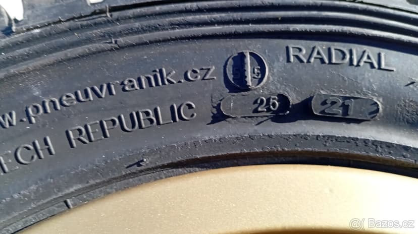 Kompletní sada hliníkových kol 14" 4×130 + nové pneu