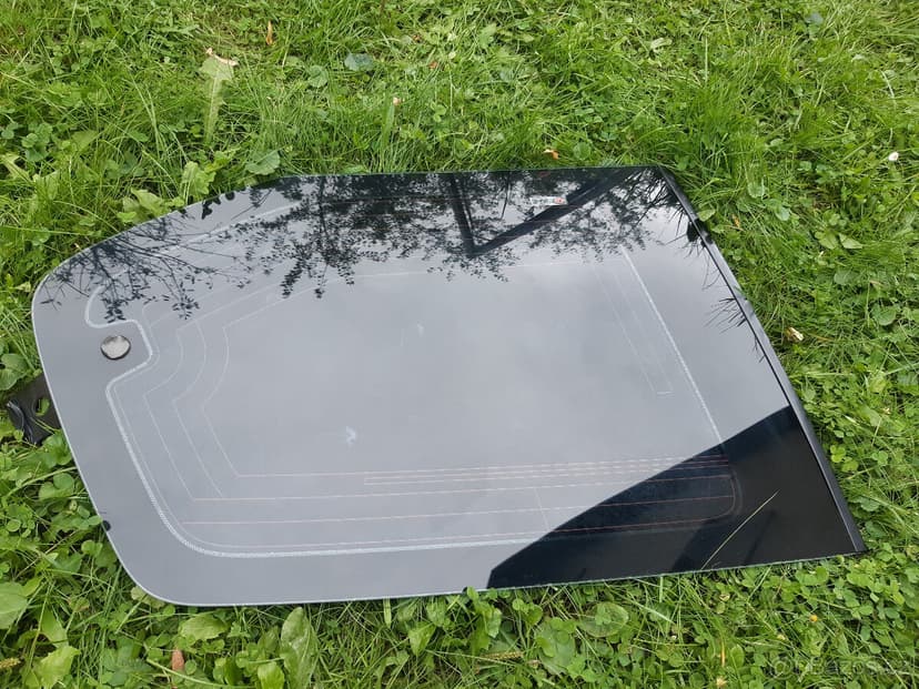 Boční okna/skla s anténou vč. těsnění - Toyota LC 120