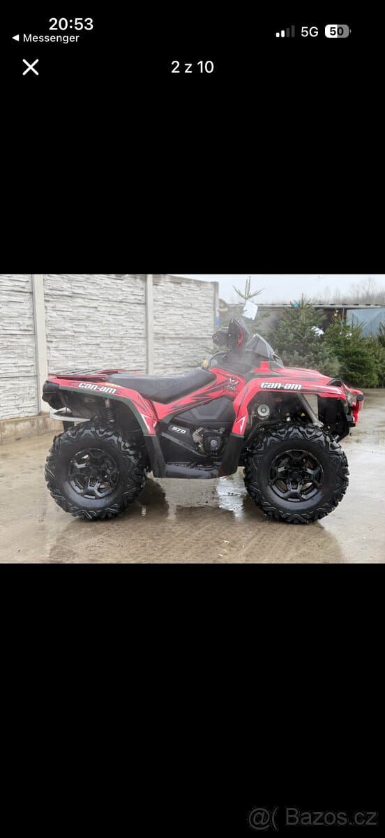 Can-Am Outlander 650 XU DPS,