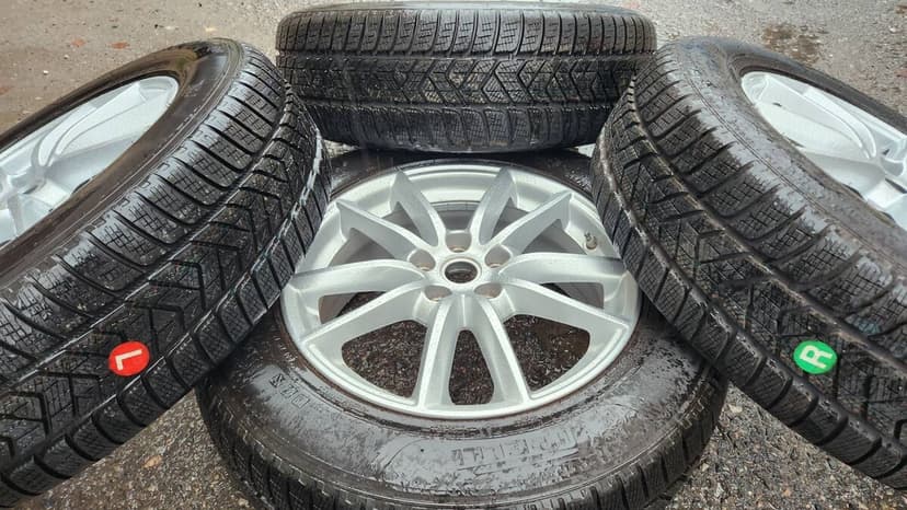 zimní Alu kola disky originál Land Rover Sport r19