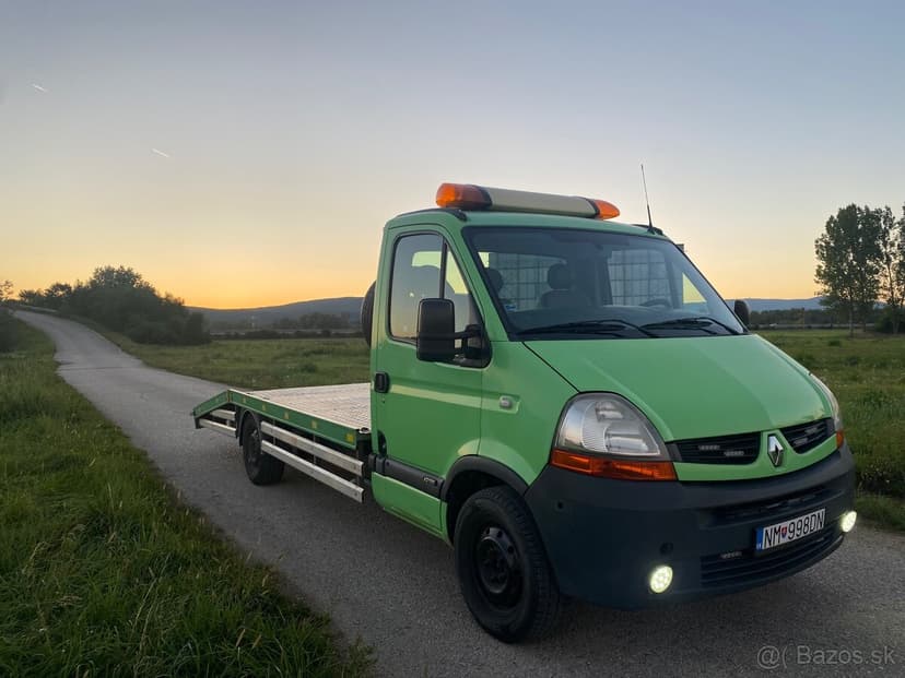 Odťahovka Renault Master 2.5Dci 74kW ,6st. manual, r.2007