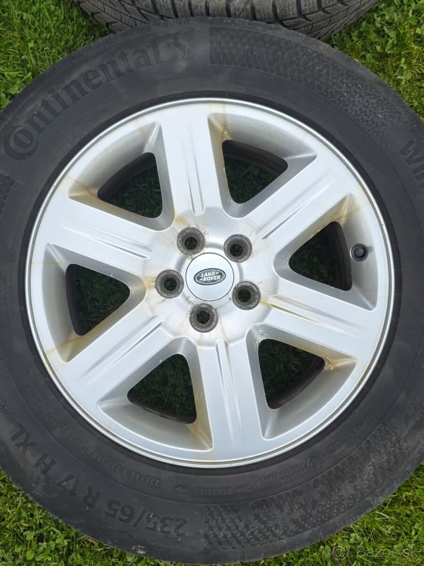 Original Land Rover 17" Alu disky z Freelander 2