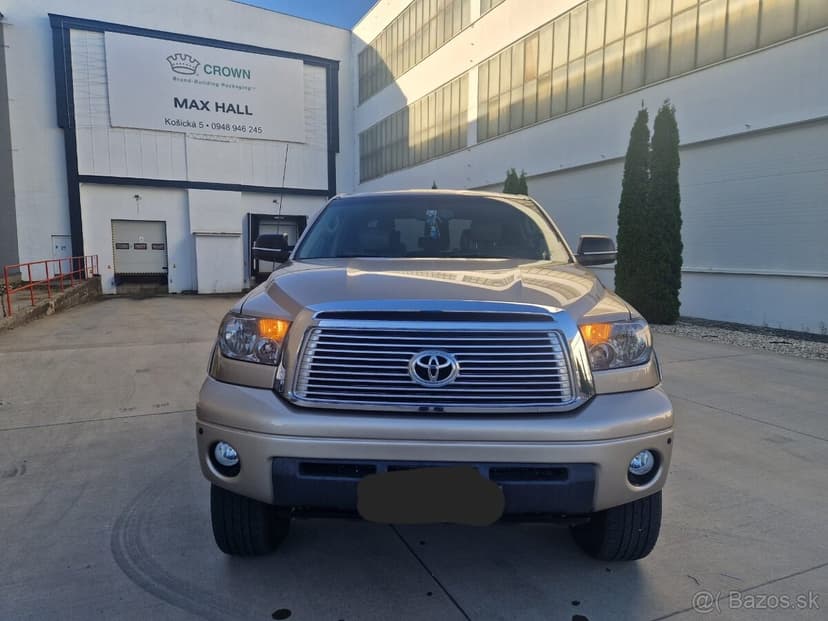 TOYOTA TUNDRA 5.7 V8 FORCE 295kw SK ŠPZ
