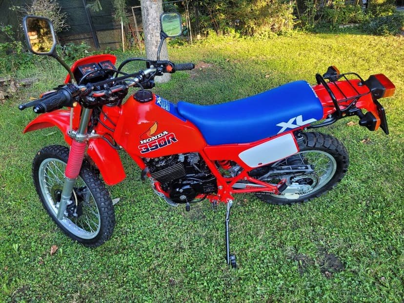 Honda XL 350 R 1985 doklady
