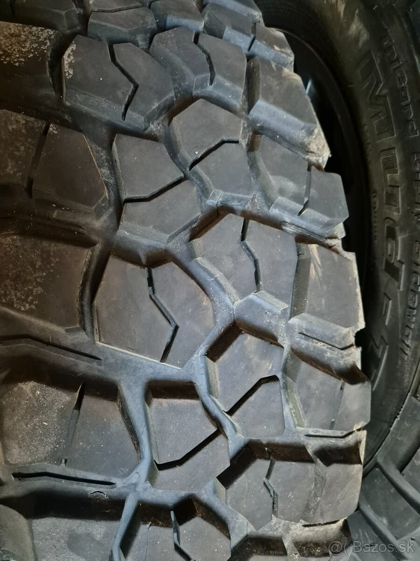 Pneumatiky na Jeep Wrangler 255/75 R17 M+S
