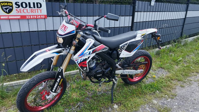 Rieju MRT 50 Pro, november 2017, rok Supermoto