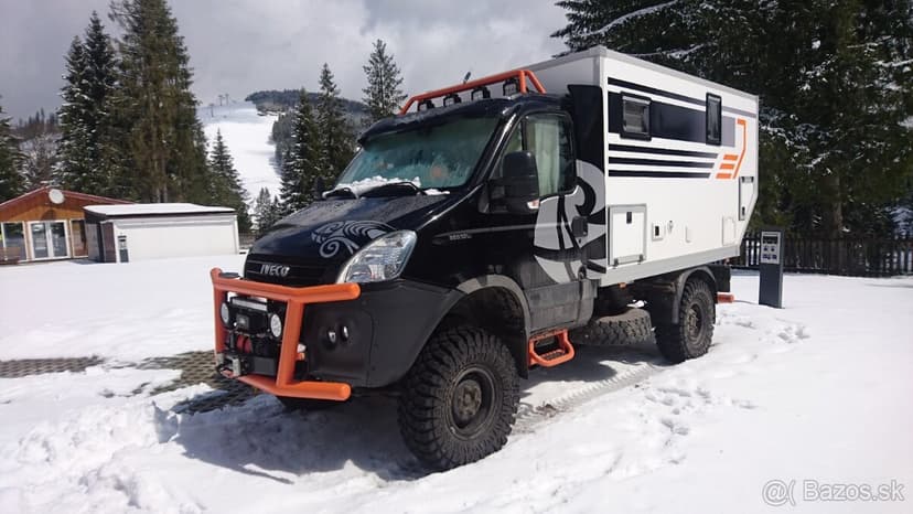 IVECO DAILY 4x4 obytné vozidlo, karavan