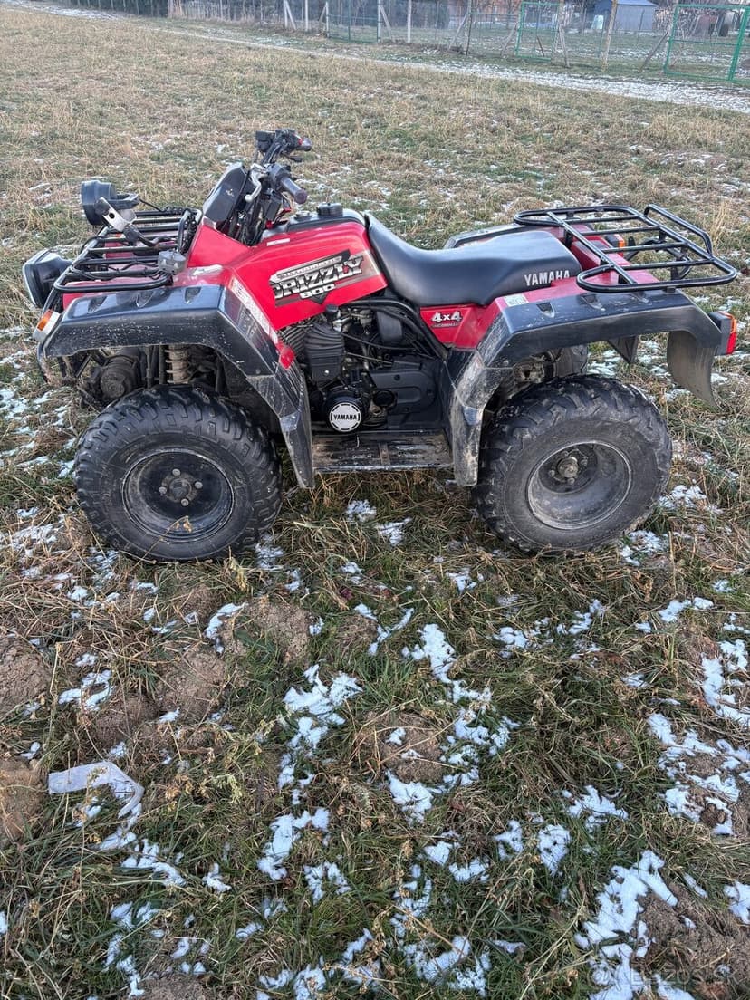 Predám Yamaha grizzly 600 s TP a ŠPZ