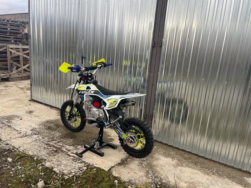Kvalitny športovy pitbike asix xb27 125cm3 14/12