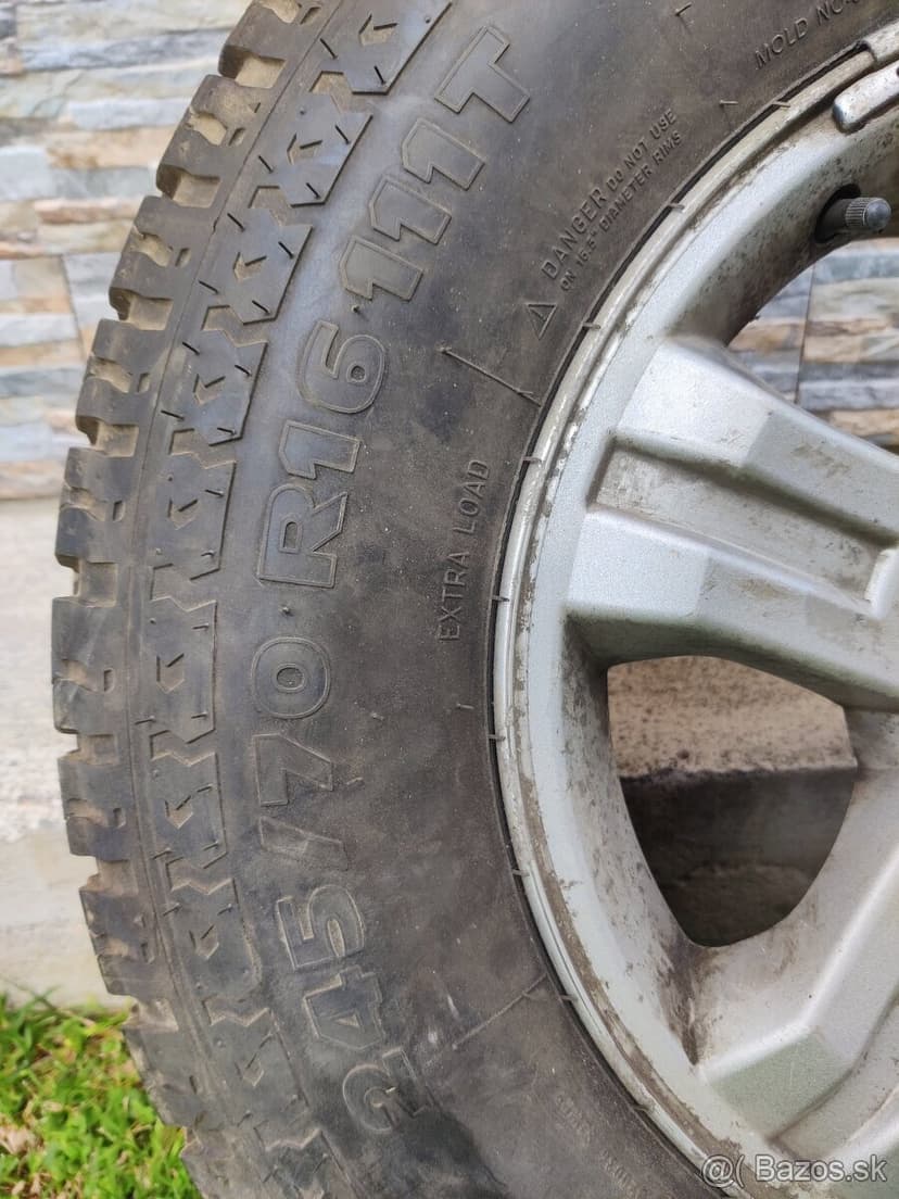 16" Disky KIA s letnymi pneu