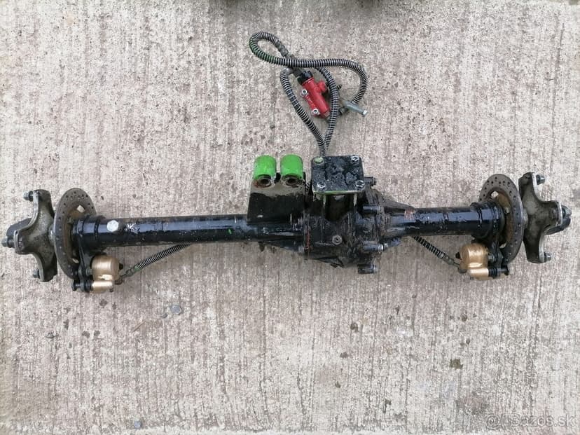 Predam zadnú nápravu na ATV