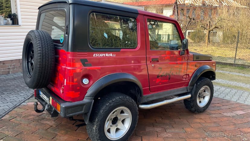 Predám suzuki samurai 1,3 52kw r.v 92