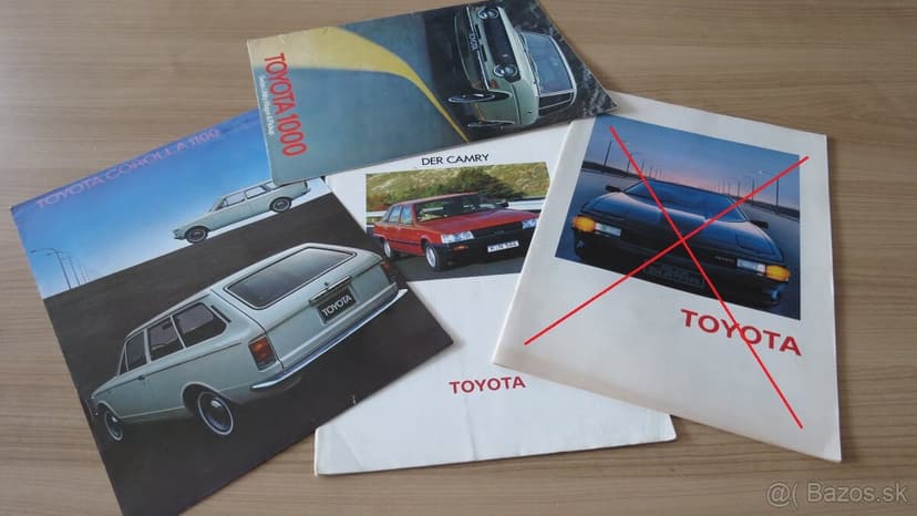 Prospekty Subaru Mazda Toyota Nissan Mitsubishi a další.