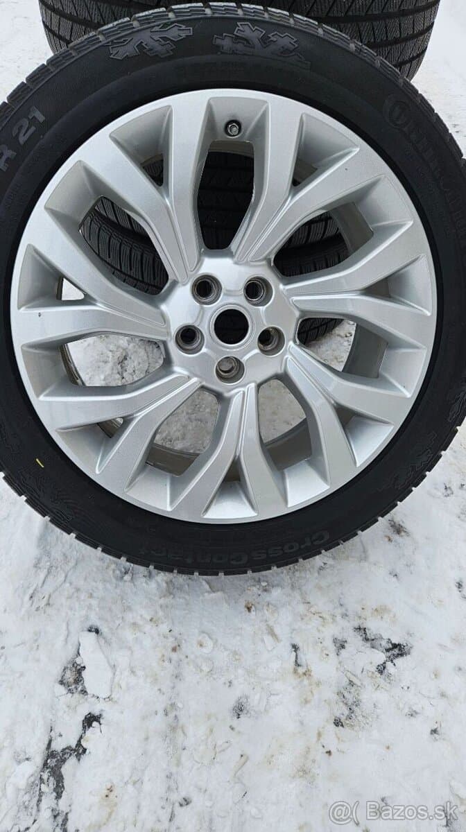 TOP ALU kola Land Rover 21" – 5×120, Continental 9