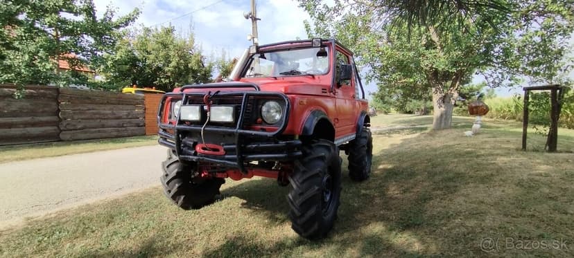 Suzuki Samurai off-road špeciál s portálovými nápravami