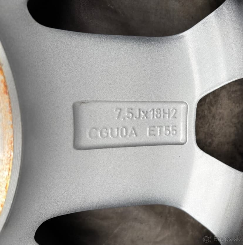 Originál sada Ford Ranger 255/65R18 100% vzorku