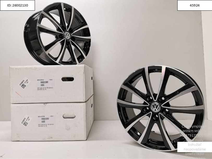 Vw Caravelle, Multivan alu disky 8J 5x120 R18 ET30 1255