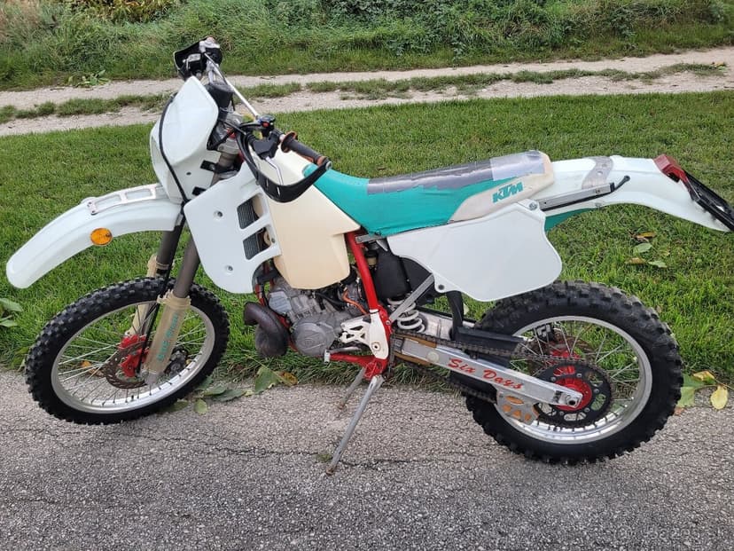 KTM GS 300 1991 Six days verzia + doklady