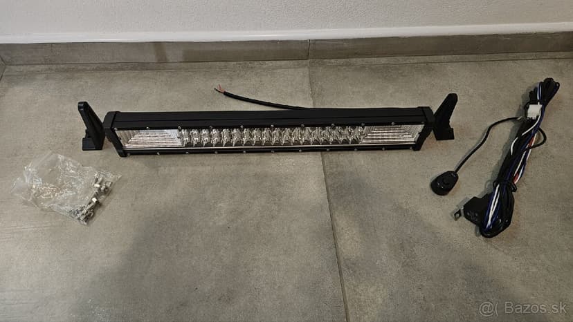 200W 5D LED RAMPA + KABELÁŽ