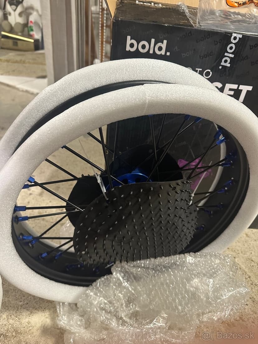 Supermoto kolesa Bold blue V2
