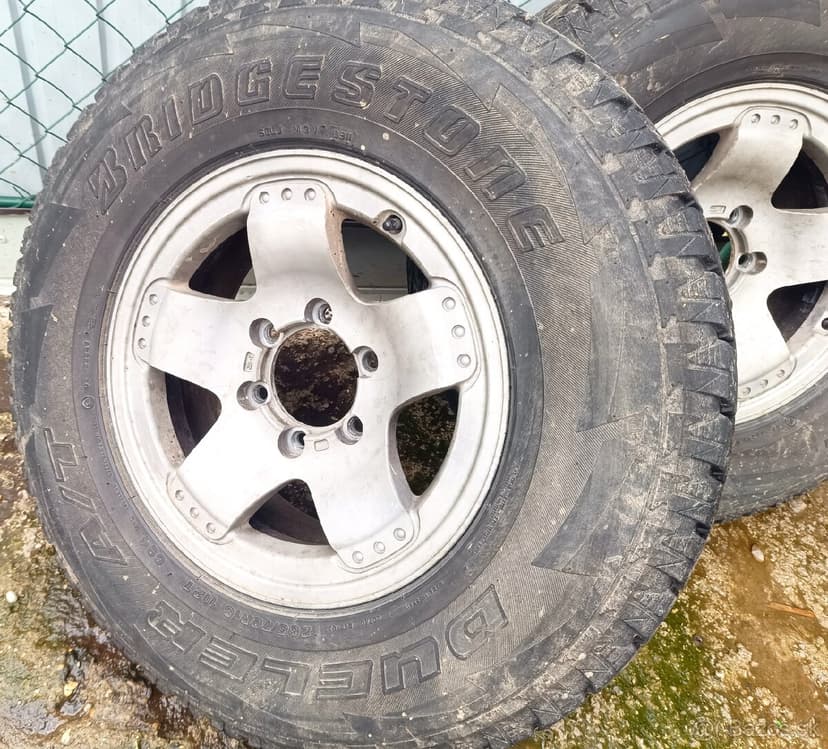 Toyota R16 disky 6x139,7 ET15 265/70 R16