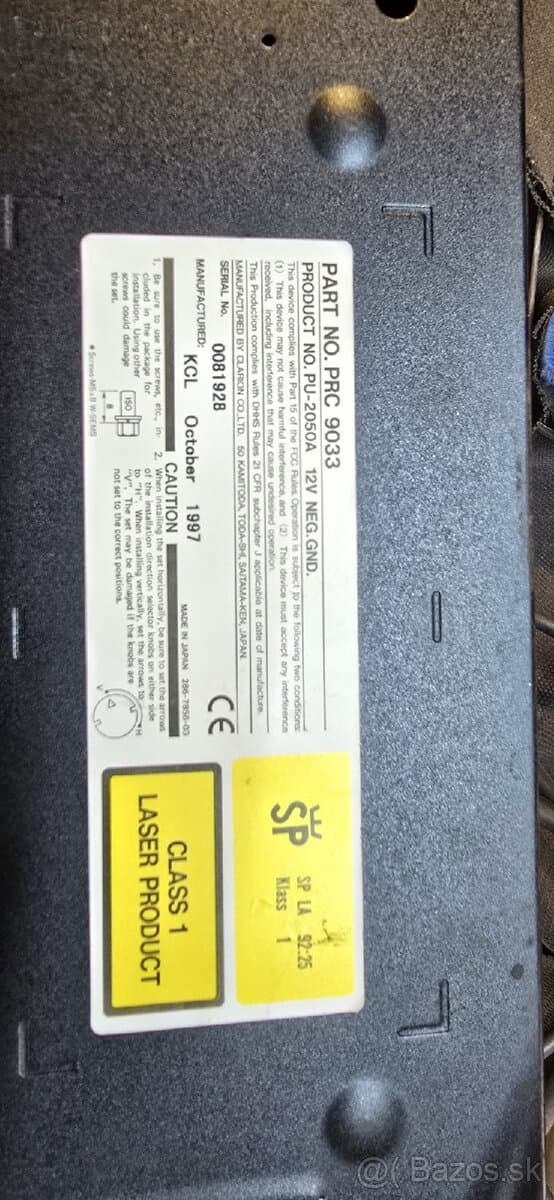 Range rover p38 cd menič