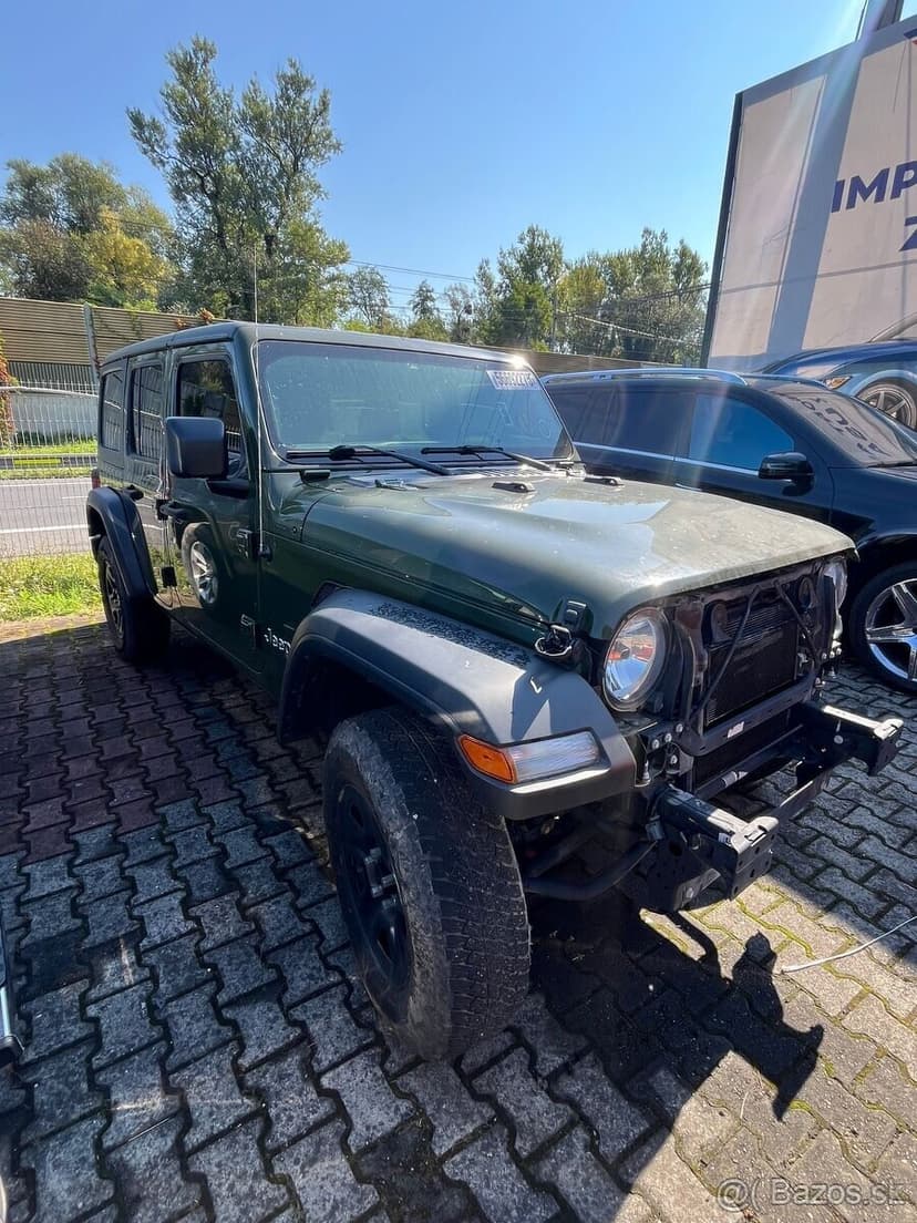 Jeep Wrangler 3.6 V6 2021 – vozidlo je v ČR