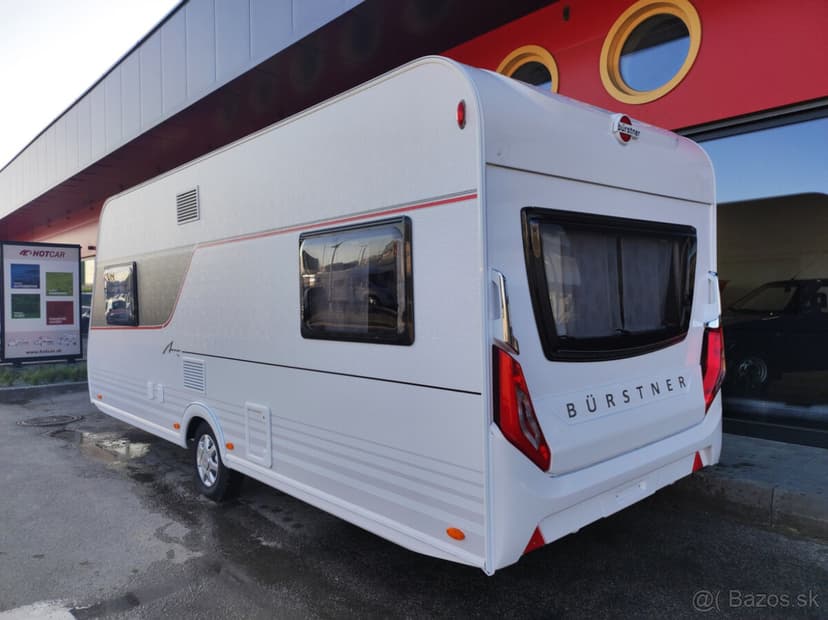 príves Bürstner Averso Plus 510 TK 1600 kg s podl. kúrením