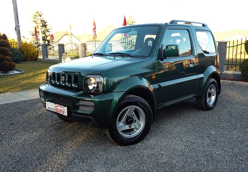 SUZUKI JIMNY 1.3 BENZIN 4x4 - 93tis km - ŤAŽNE-NOVA STK-